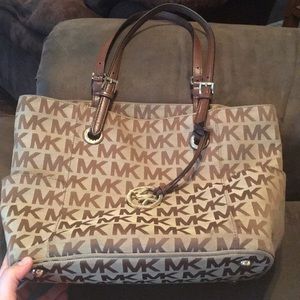 Michael Kors jet tote